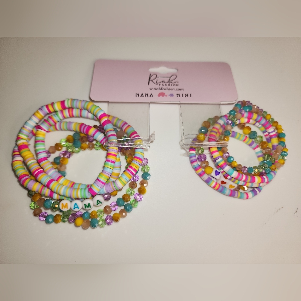 Mama and Me bracelet set